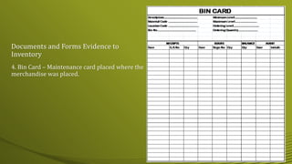 Inventory management report | PPTX