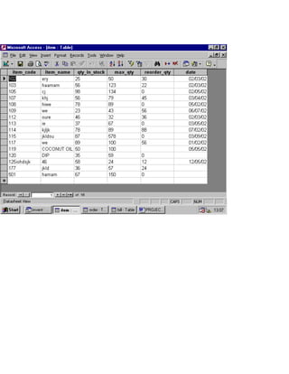 Inventory management system | PDF
