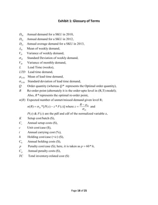 Inventory Optimization Model | PDF