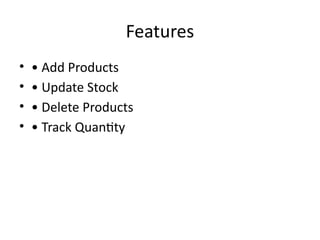 Comprehensive C++ OOP Inventory Management System Project | PPTX
