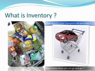 What quantity you need ?How much is your budget ?Why you should not buy all in large quantity ?How much is your transport cost per order ?
How many times you can go and get ?
What is Inventory ?
 