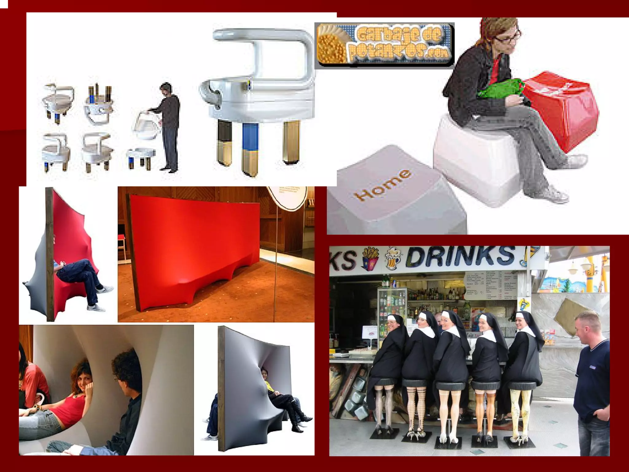 ASIENTOS

VARIEDAD DE ASIENTOS
 