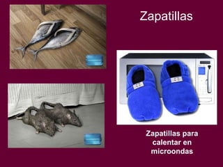 Zapatillas Zapatillas para calentar en microondas 