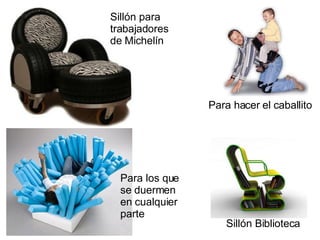 Para hacer el caballito Sillón Biblioteca Sillón para trabajadores de Michelín Para los que se duermen en cualquier parte 