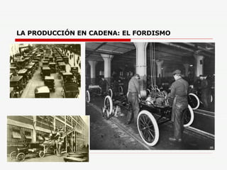 LA PRODUCCIÓN EN CADENA: EL FORDISMO 