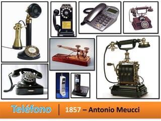 1857 – Antonio Meucci
 