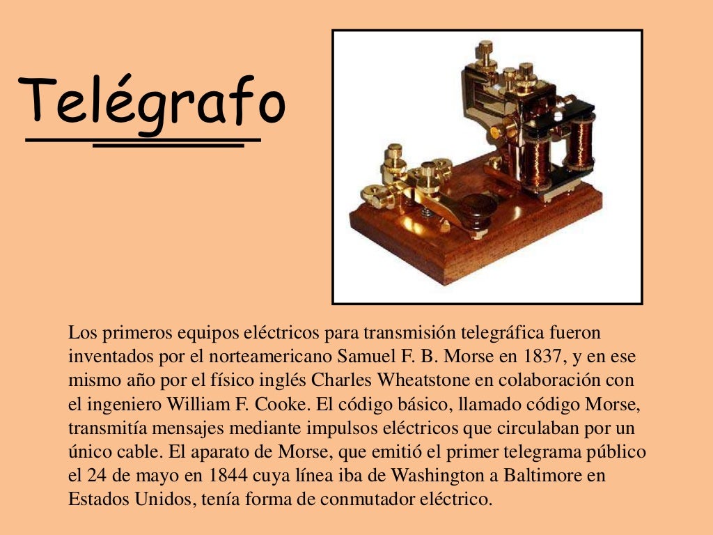 Inventos de los siglos xviii y xix