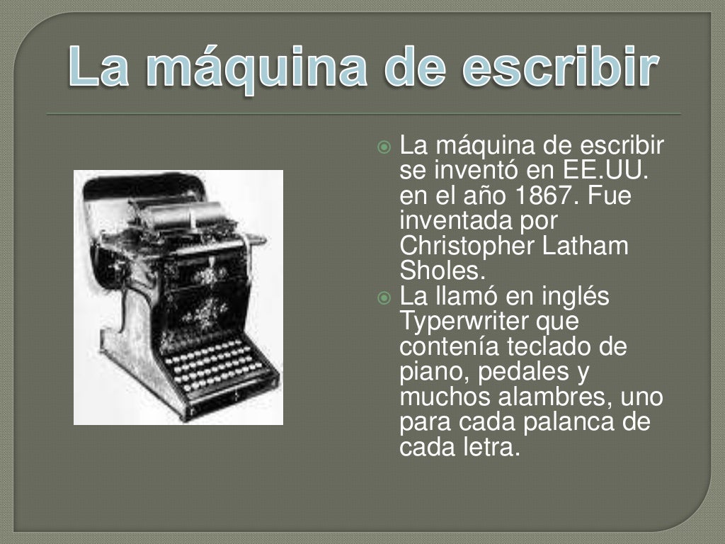Inventos Del Siglo XIX