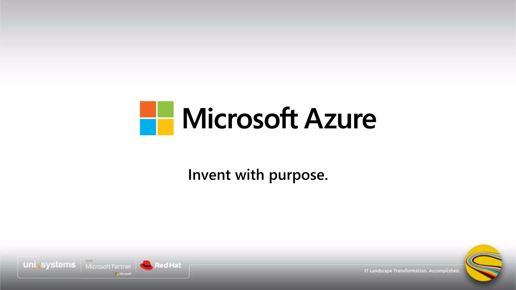 Invent with purpose.
 