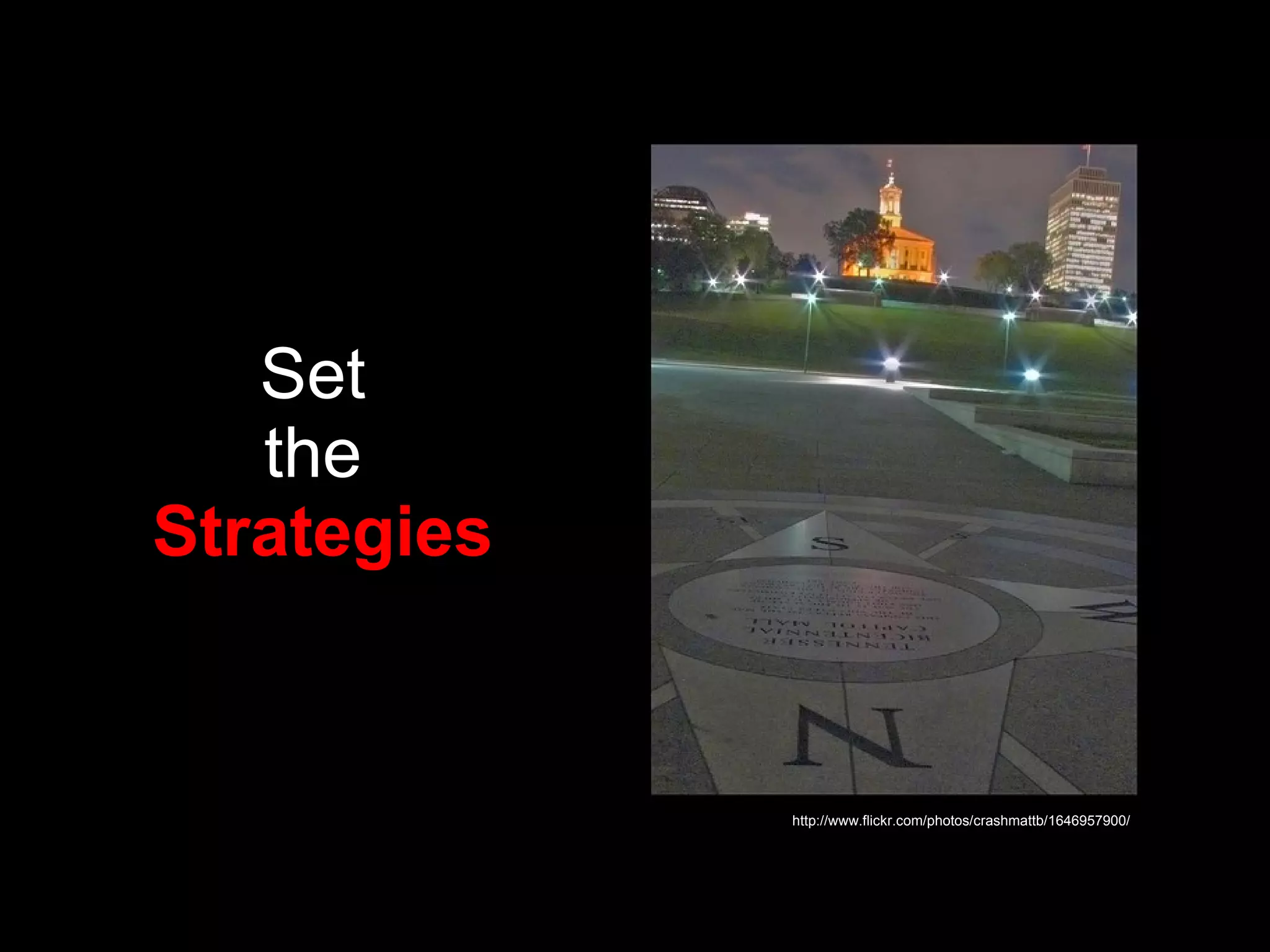 Set  the  Strategies http://www.flickr.com/photos/crashmattb/1646957900/ 
