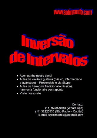 Inversão de intervalos - Sergio Solimando