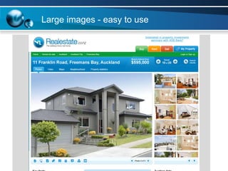 Large images - easy to use 