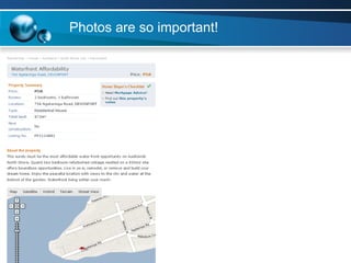 Photos are so important! 