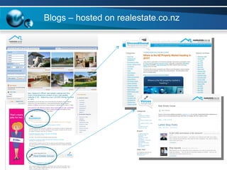 Blogs – hosted on realestate.co.nz 