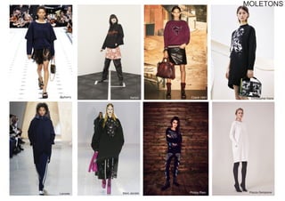 Lacoste
Kenzo Coach 1941
Lacoste Marc Jacobs Philipp Plein
Christopher Kane
Piazza Sempione
Burberry
MOLETONS
 