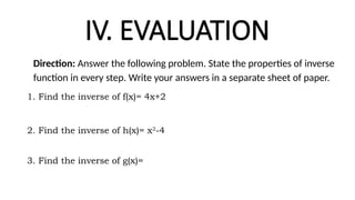 How Is An Inverse Function Written Inverse Function General Mathematics.pptx