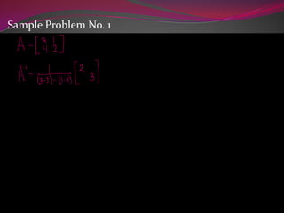 Sample Problem No. 1c