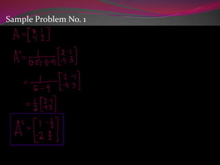 Sample Problem No. 2