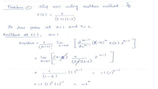 Inverse z tranform day 3