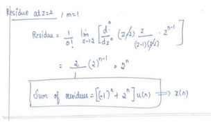 Inverse z tranform day 3