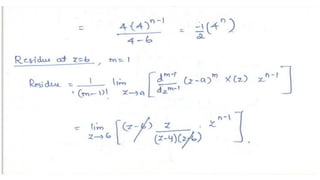 Inverse z tranform day 3