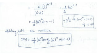 Inverse z tranform day 3