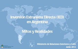 Inversión extranjera en Argentina