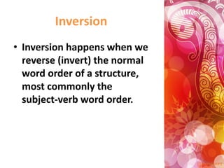 Inversion | PPTX