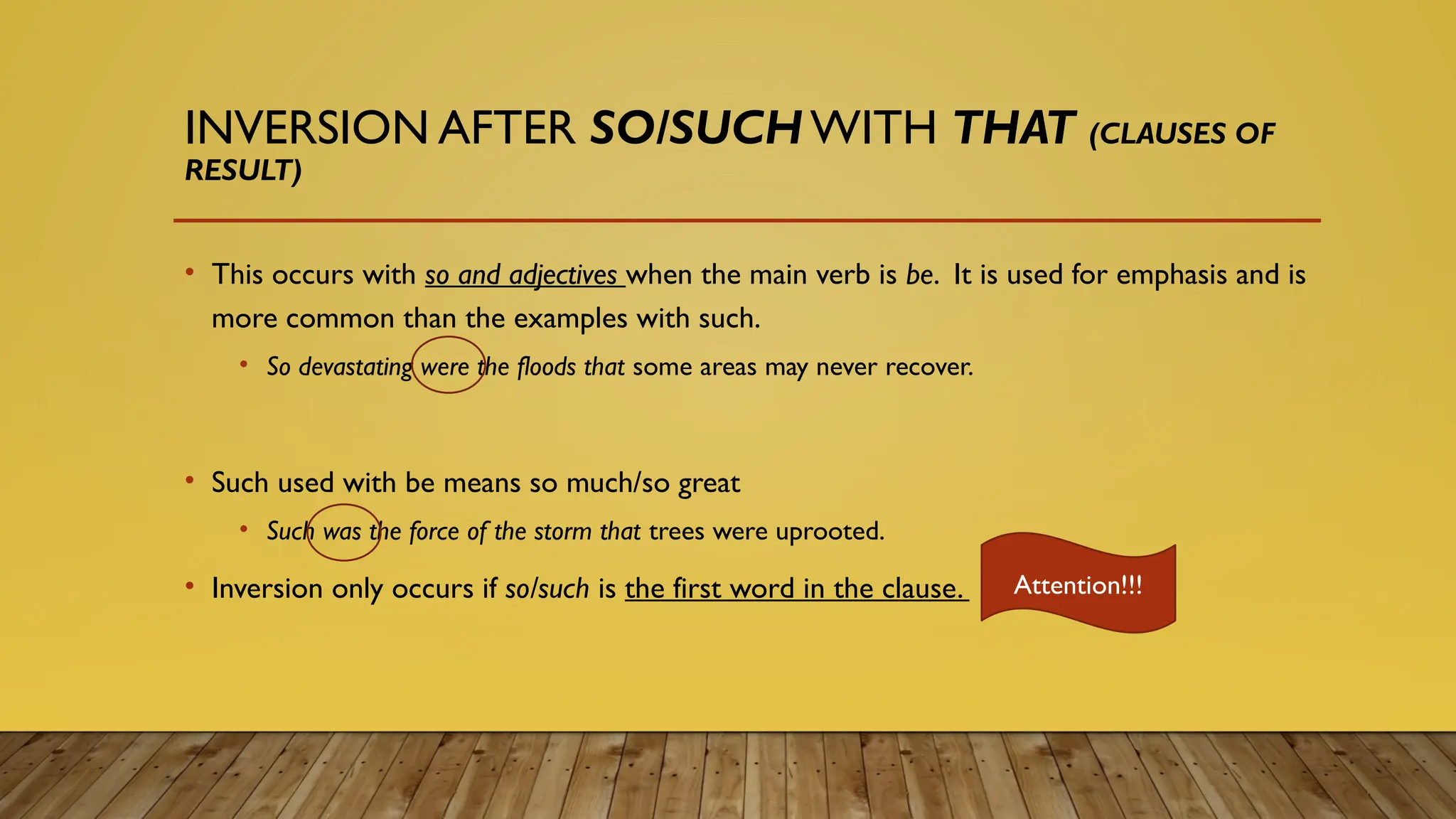 Inversion - Inverted Structures - English | PPT