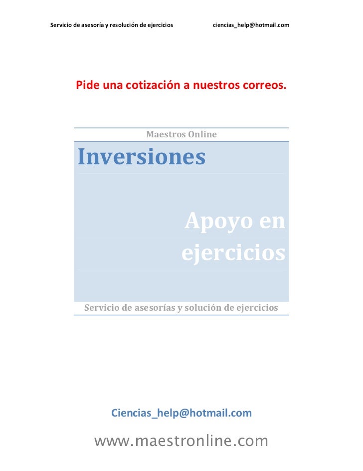 Inversiones