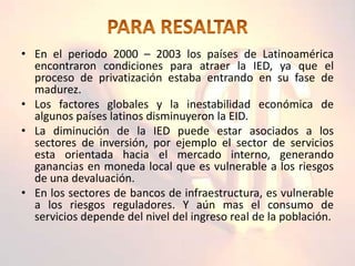 Inversiones Y Empresas Multinacionales