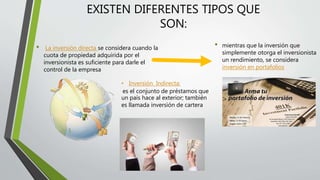 Inversion extranjera en mexico | PPTX | Stocks and Bonds | Personal ...