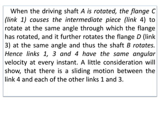 Method Of Inverting Rotation Inversion of mechanisms | PPTX