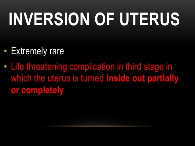 Inversion Of Uterus By Sunil Kumar Daha
