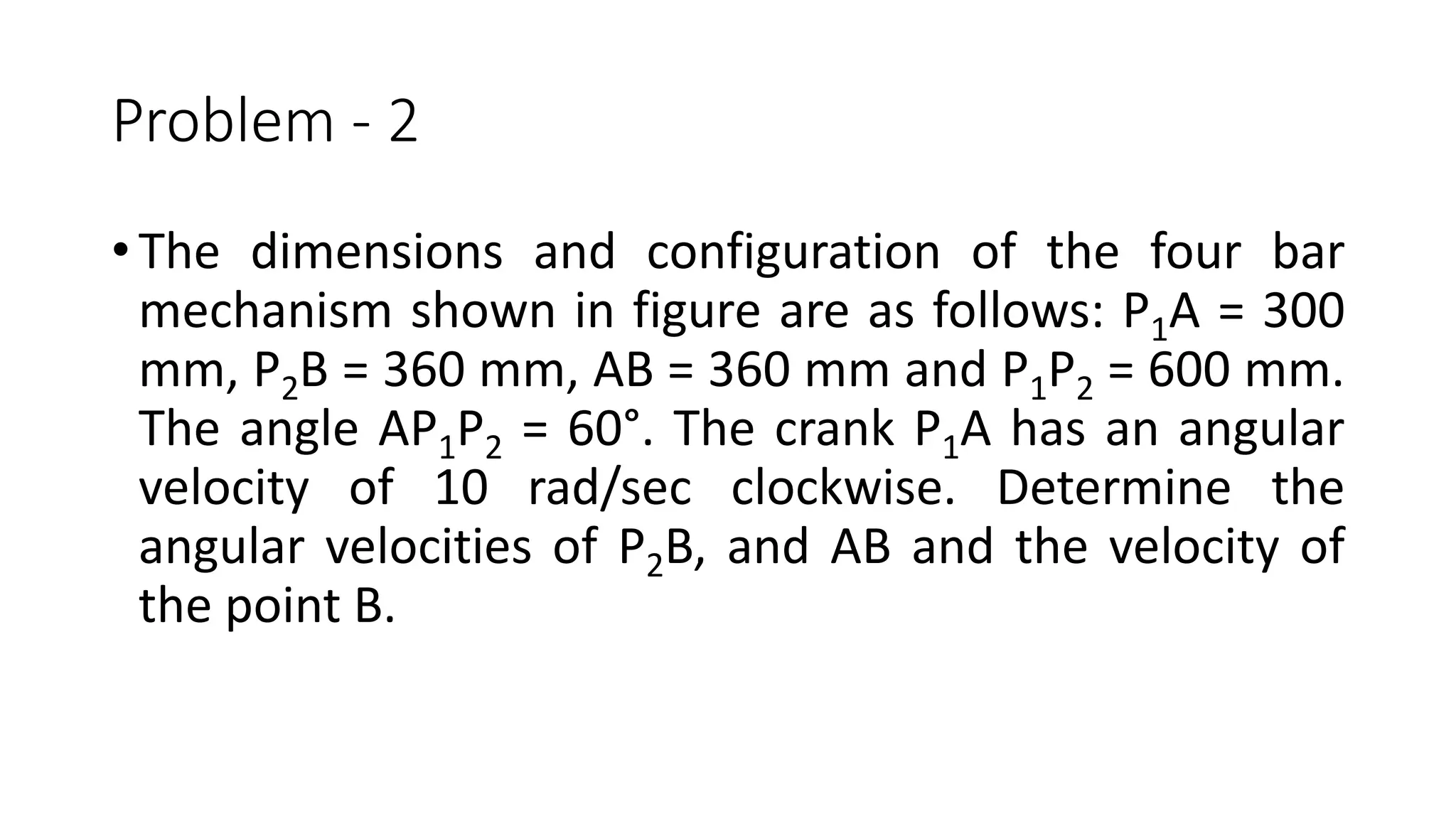 MECHANISMS AND ITS INVERSION OF MACHINES | PPT