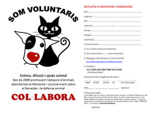 Inversions i activitats 2013-2015