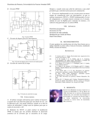 Inversor con pwm y panel solar | PDF