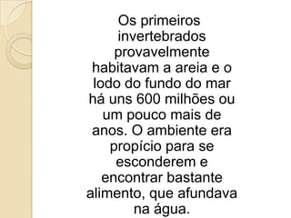 ADAPTAÇÕES EVOLUTIVAS