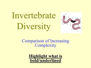 Invertebrate PPT-PAP.ppt