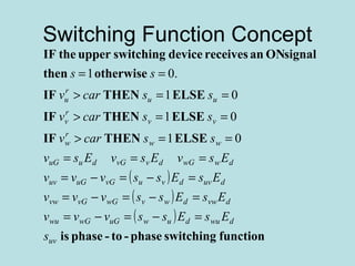 Switching Function Concept 
