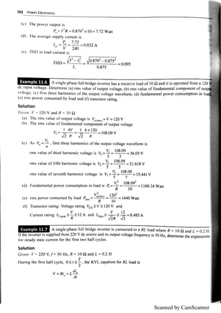 Current 1168 Example Inverter by s.k mondal | PDF