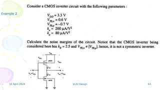 16 April 2024 VLSI Design 63
Example 2
 