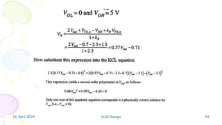 16 April 2024 VLSI Design 64
 