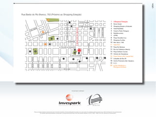 Todas as imagens (plantas e perspectivas) são meramente ilustrativas. Possíveis alterações de projetos e/ou decorações dos ambientes serão de acordo com o Memorial Descritivo do empreendimento.
As medidas internas apresentadas correspondem à medida predominante face à face das paredes acabadas. 76.737 4º CIRC - CRECI: 5217-PR. Impresso em Fevereiro/2012.
Incorporação e realização:
Incorporação e realização:
 