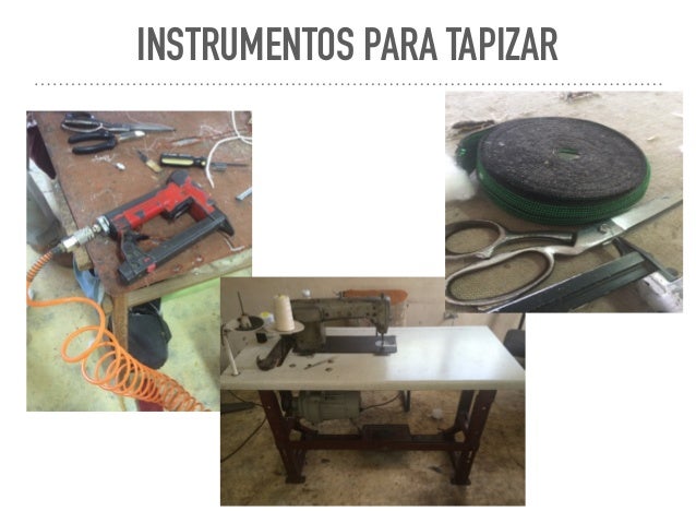 Investigacion tapizados de muebles