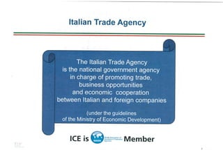 Invest in Italy.