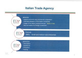 Invest in Italy.