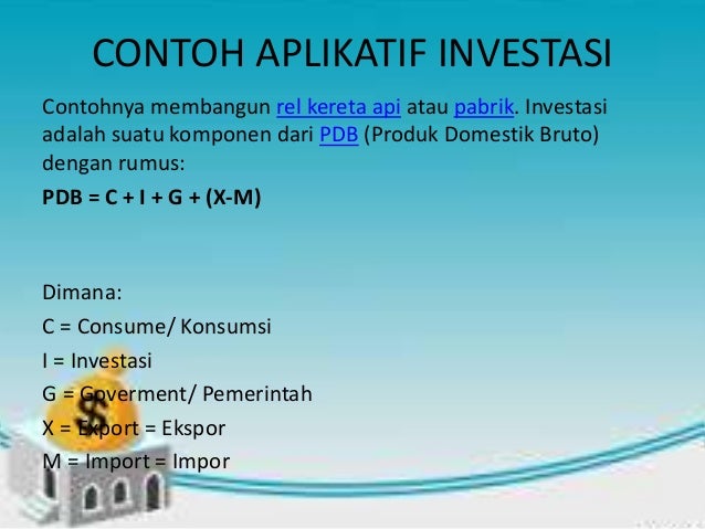 Investasi ekonomi makro lifia 11
