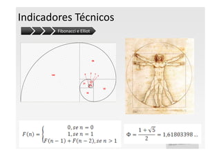Indicadores Técnicos
        Fibonacci e Elliot
 