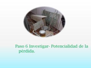 Paso 6 Investigar- Potencialidad de la pérdida.